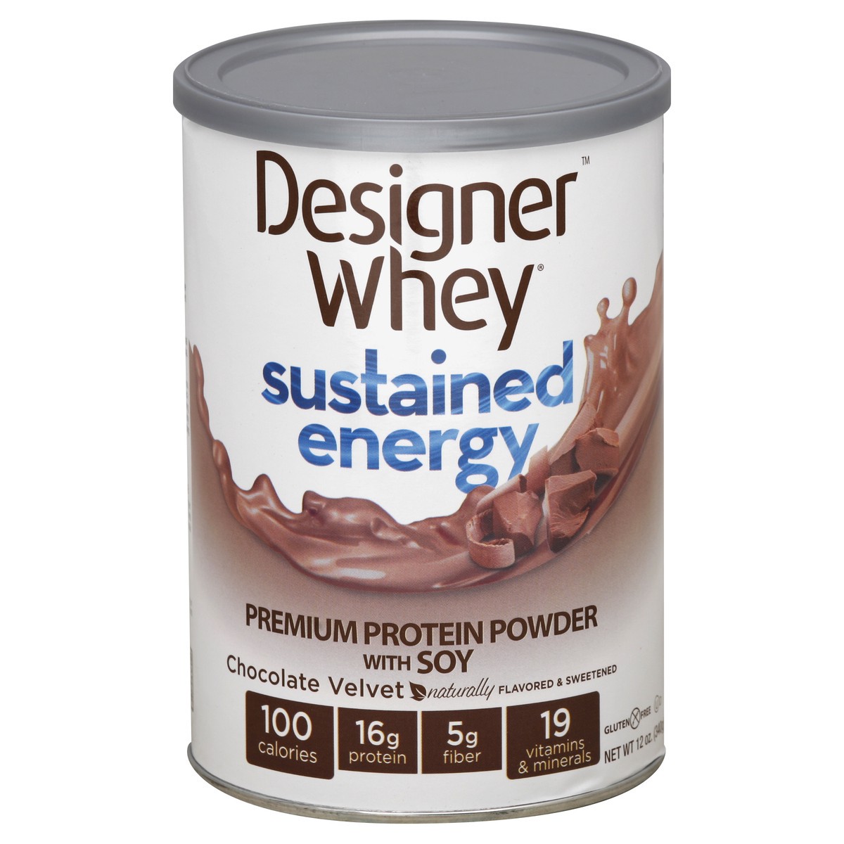 slide 3 of 3, Designer Whey Protein Powder 12 oz, 12 oz