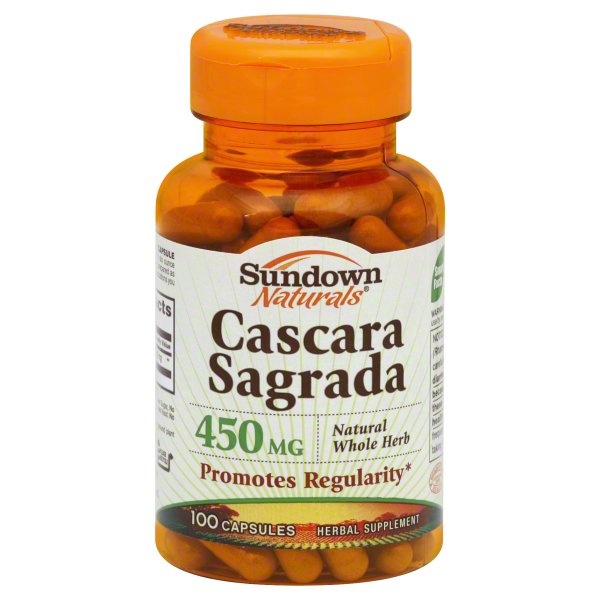 slide 1 of 1, Sundown Naturals Cascara Sagrada 100 ea, 100 ct