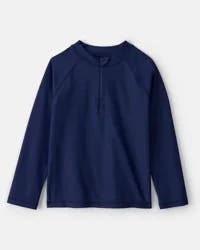 Carter's Boys Long-Sleeve Rashguard Top - Navy, Size 12