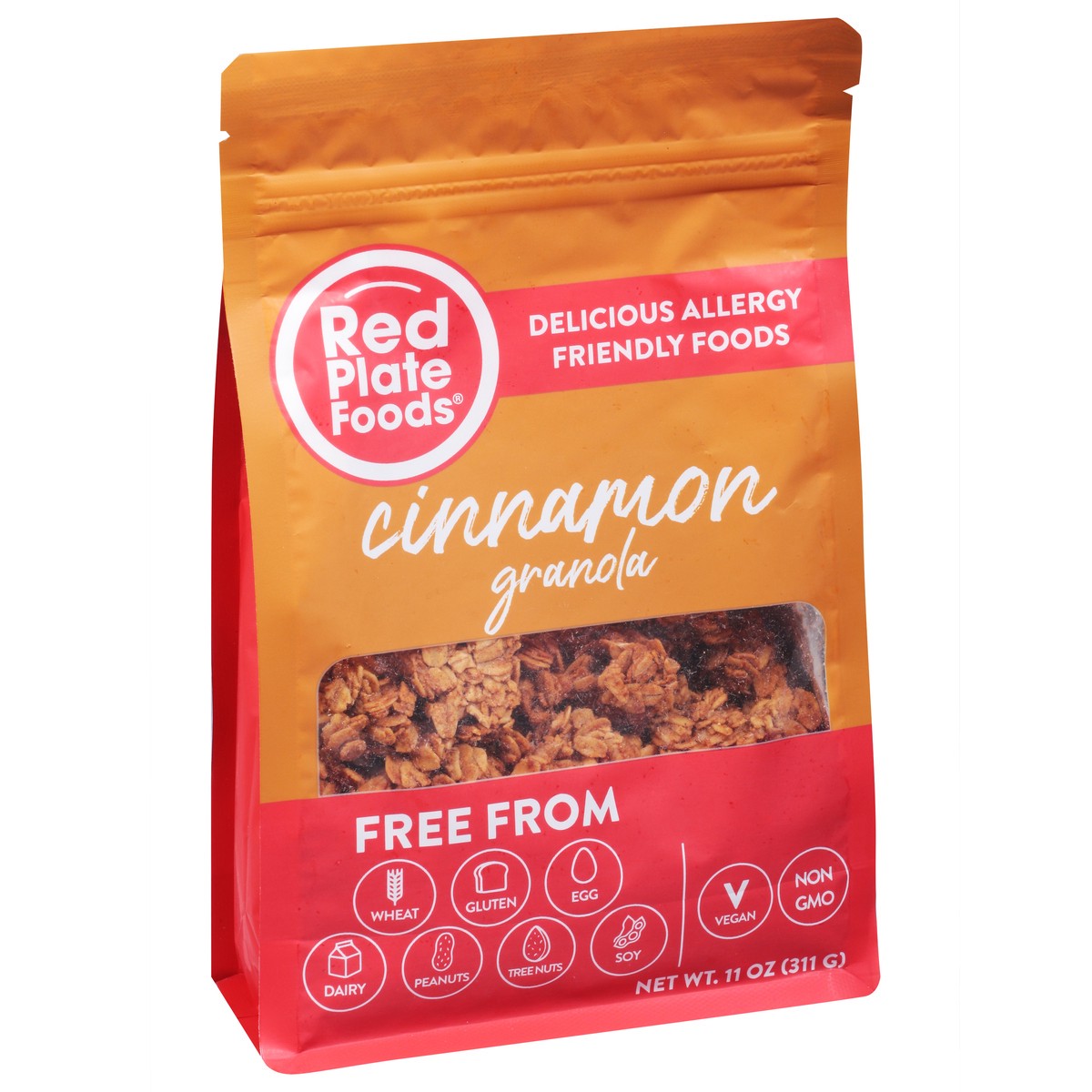 slide 4 of 9, Red Plate Cinnamon Granola 11 oz, 1 ct