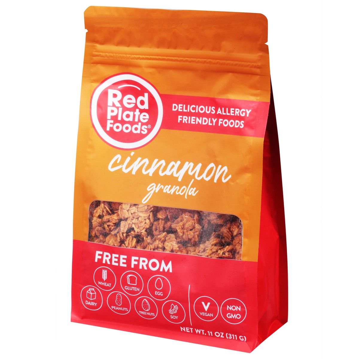 slide 5 of 9, Red Plate Cinnamon Granola 11 oz, 1 ct