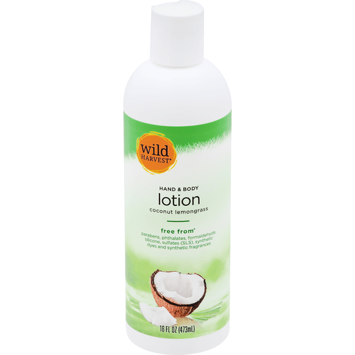 slide 1 of 1, Wild Harvest Coconut Lemon Body Lotion, 16 oz