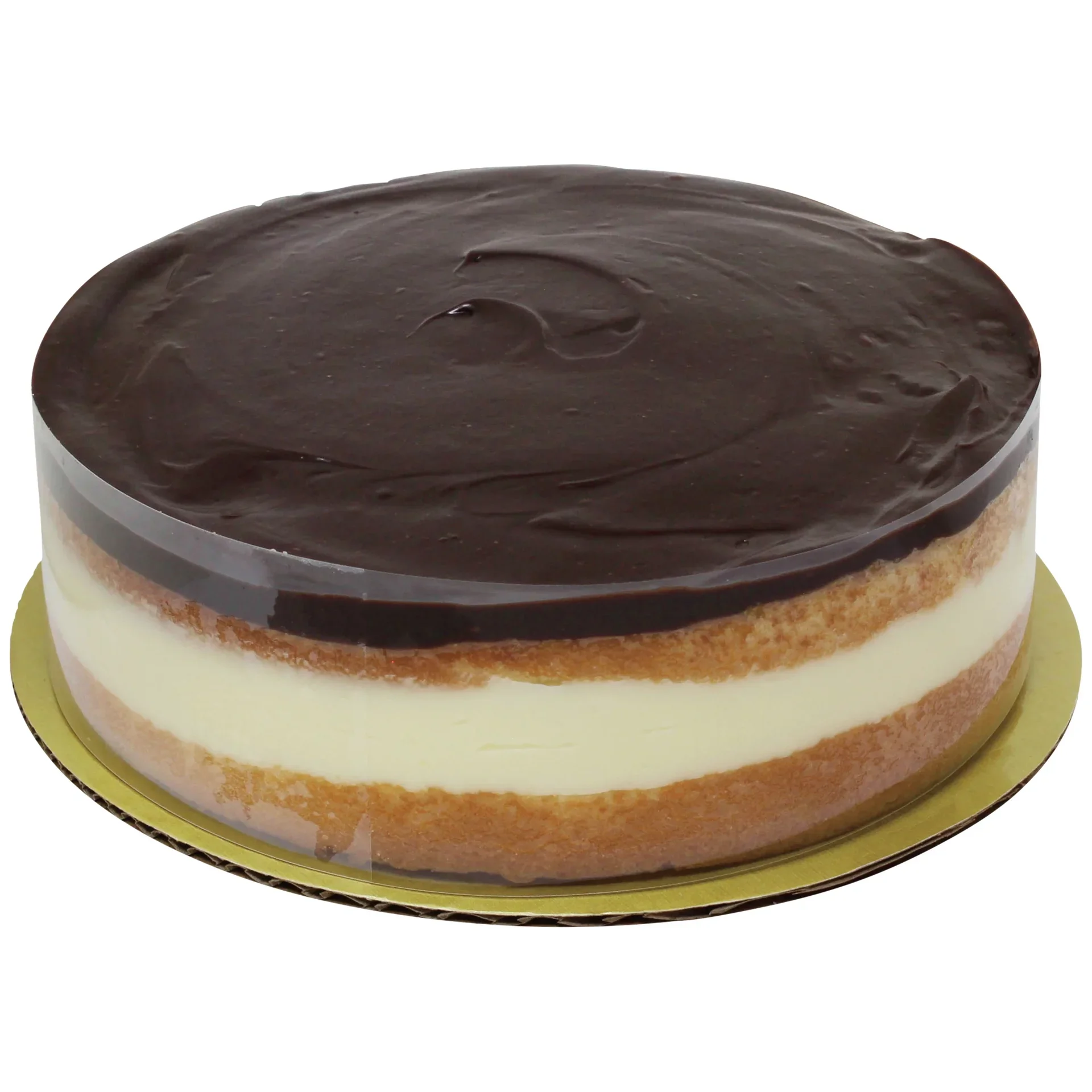 slide 1 of 1, H-E-B Bakery Kosher Boston Cake, 8 in