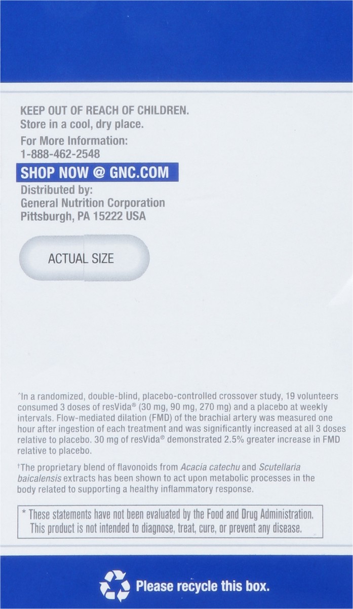 slide 5 of 9, GNC Capsules Healthy Blood Pressure Formula 90 Capsules, 90 ct