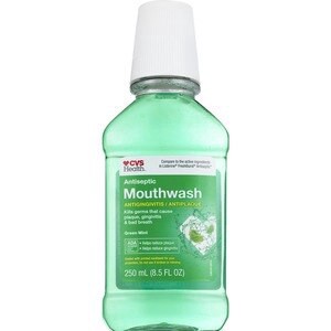 slide 1 of 1, CVS Health Antiseptic Mouthwash 8.45 Oz, Green Mint, 1 ct