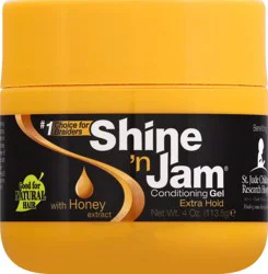Shine n Jam With Honey Extract Extra Hold Conditioning Gel 4 oz