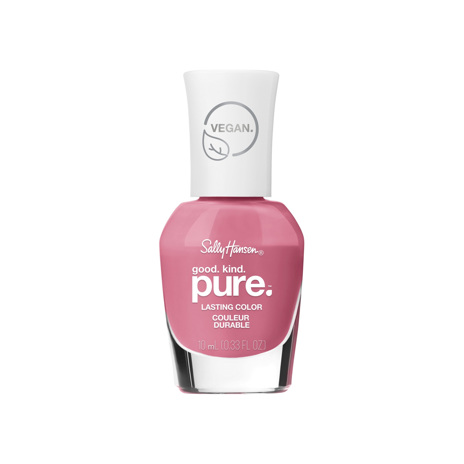 slide 1 of 1, Sally Hansen Good. Kind. Pure. Nail Polish - Rose to the Occasion, 0.33oz, 10 ml