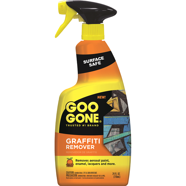 slide 1 of 1, Goo Gone Graffiti Remover Spray, 24 oz