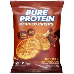 Pure Protein Popped Hickory Barbecue Protein Crisps 1.27 oz