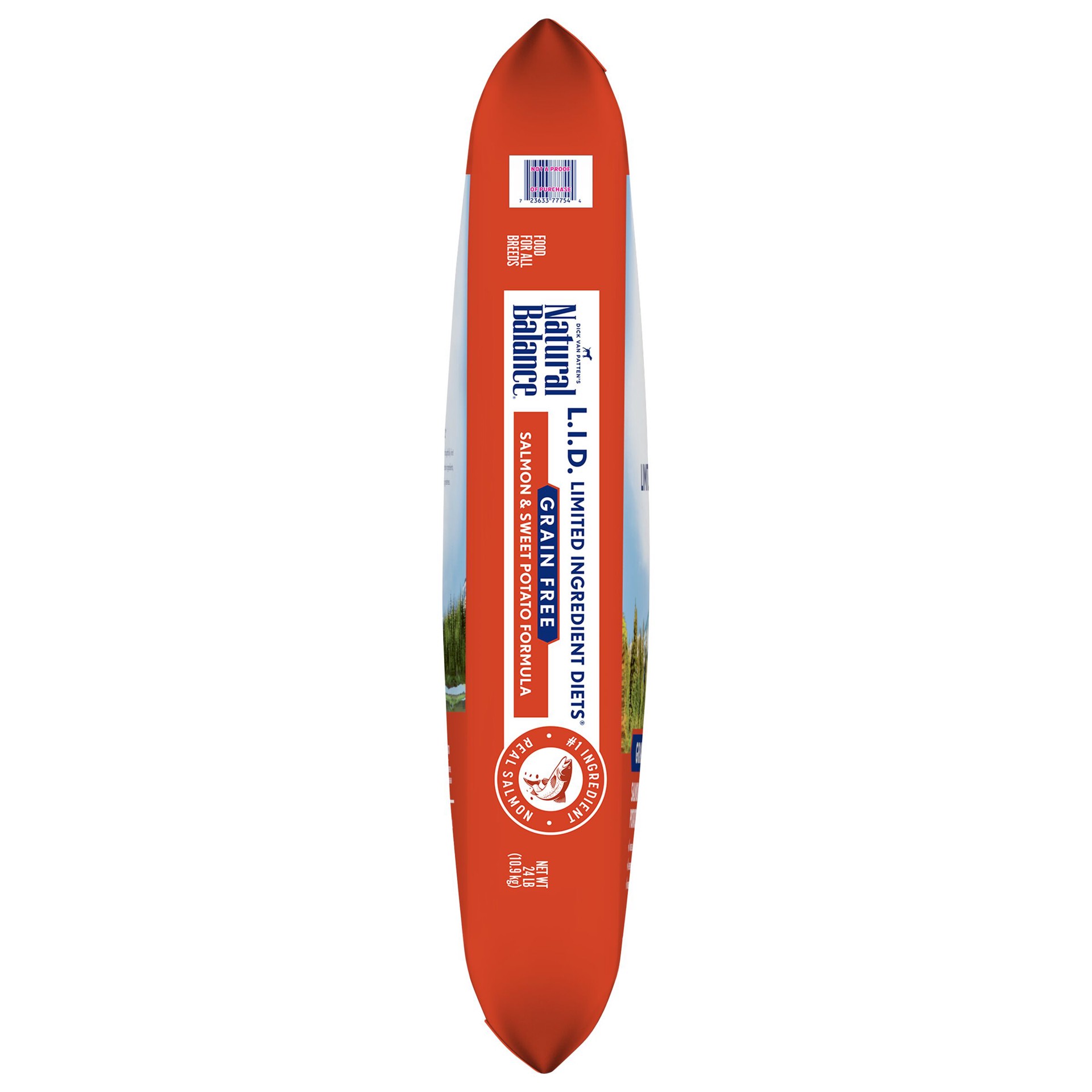 slide 2 of 5, Natural Balance L.I.D. Limited Ingredient Diets Grain Free Salmon & Sweet Potato Formula Dog Food 24 lb, 384 oz