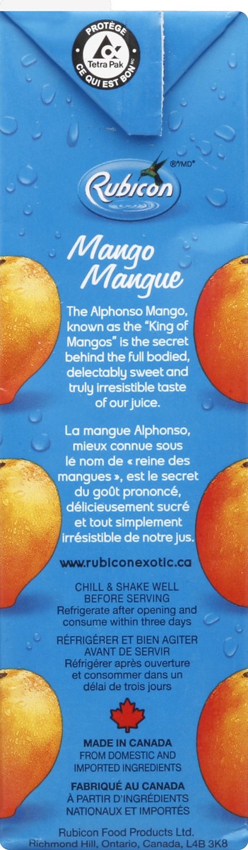 slide 3 of 4, Rubicon Mango Nectar - 33.8 fl oz, 33.8 fl oz