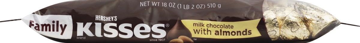 slide 4 of 5, Hershey's Kisses Milk Chocolate With Almonds, 18 oz