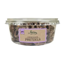Aurora Natural Milk Chocolate Pretzel Plastic Container 11 Oz - 11 OZ