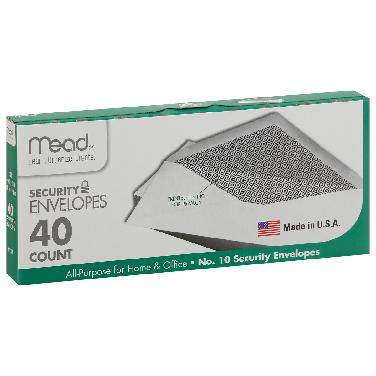 slide 8 of 12, Mead Security Envelopes, 40 ct