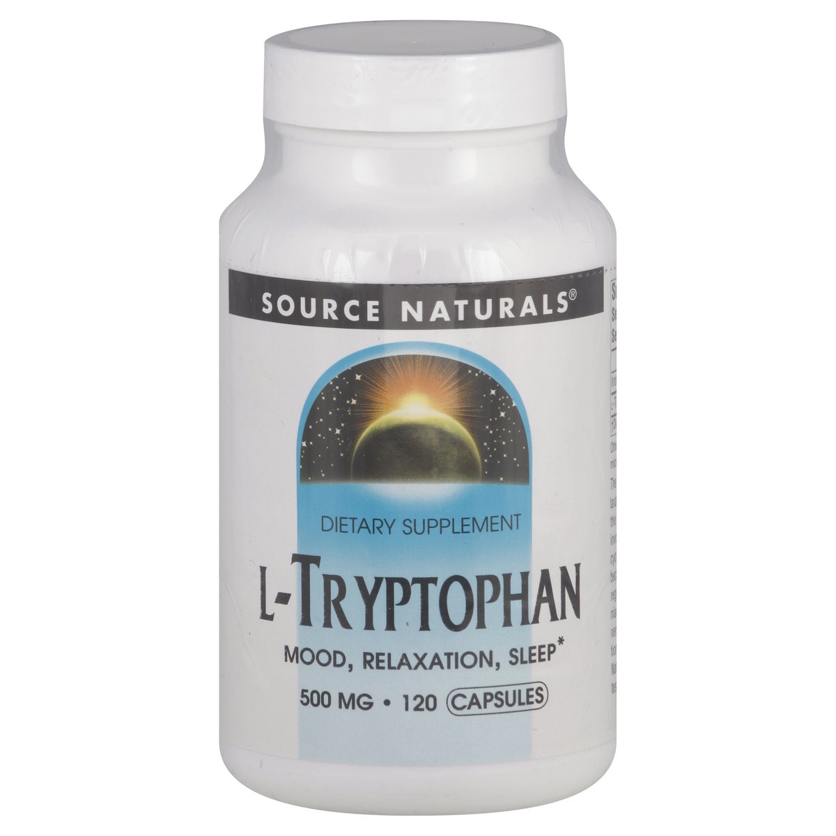 slide 2 of 2, Source Naturals L-Tryptophan 500 mg, 500 mg