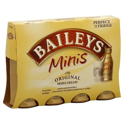 slide 1 of 4, Bailey's Liqueur 100 ml, 4 ct; 100 ml