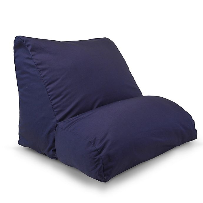 slide 1 of 1, Contour 10-in-1 Flip Pillow King Accessory Cover - Navy, 1 ct