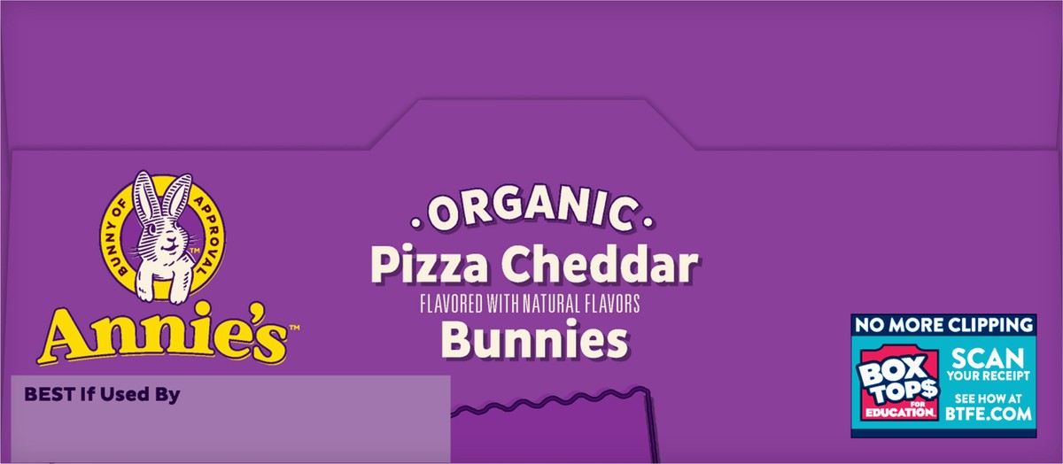 slide 13 of 14, Annie's Organic Pizza and Cheddar Baked Bunny Crackers, 7.5oz, 7.5 oz