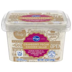 Kroger Cranberry Pecan Chicken Salad