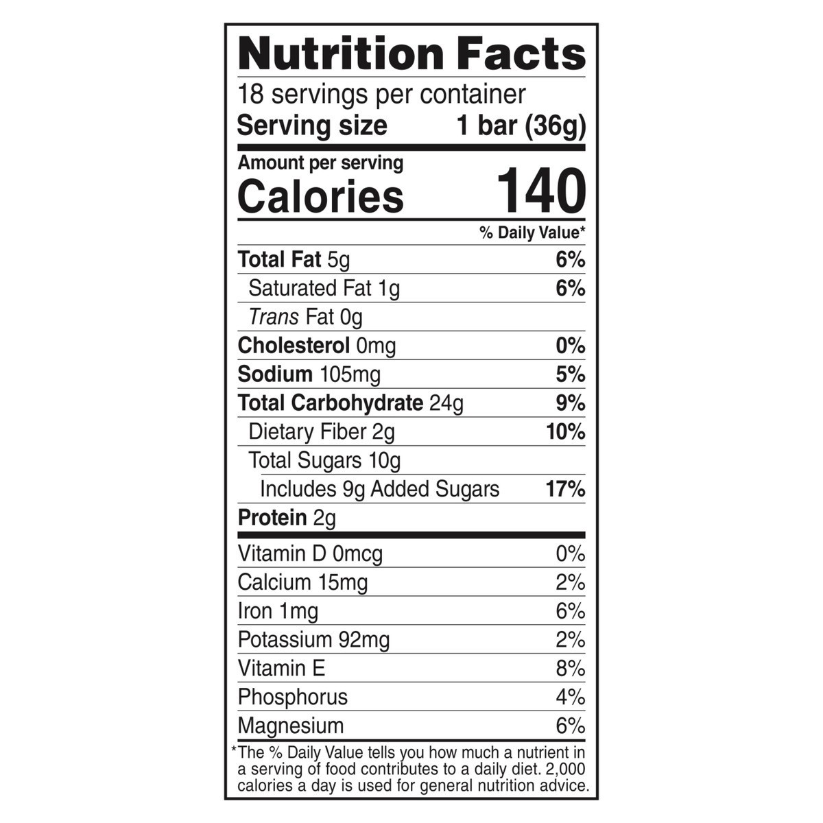 slide 9 of 12, CLIF Kid Zbar - Chocolate Chip - Soft Baked Whole Grain Snack Bars - USDA Organic - Non-GMO - Plant-Based - 1.27 oz. (18 Count), 22.86 oz