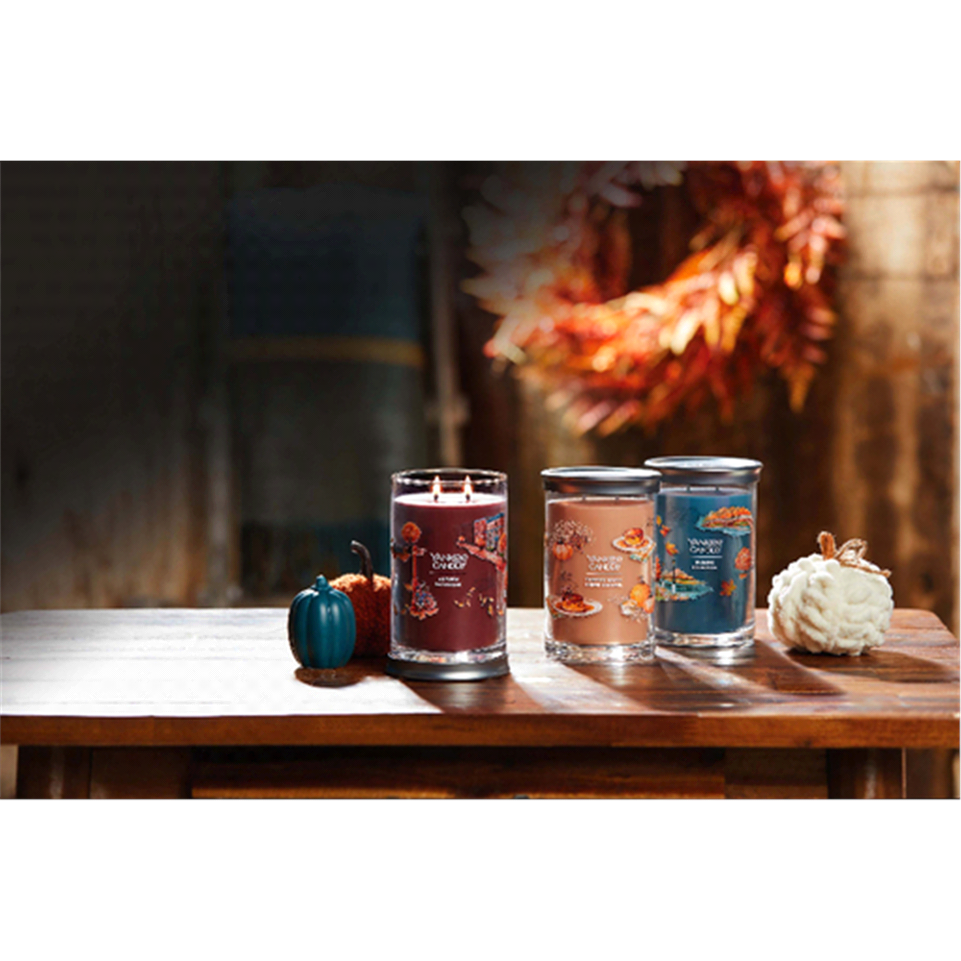 Yankee Candle Signature Collection Large Tumbler Autumn Daydream 20 oz