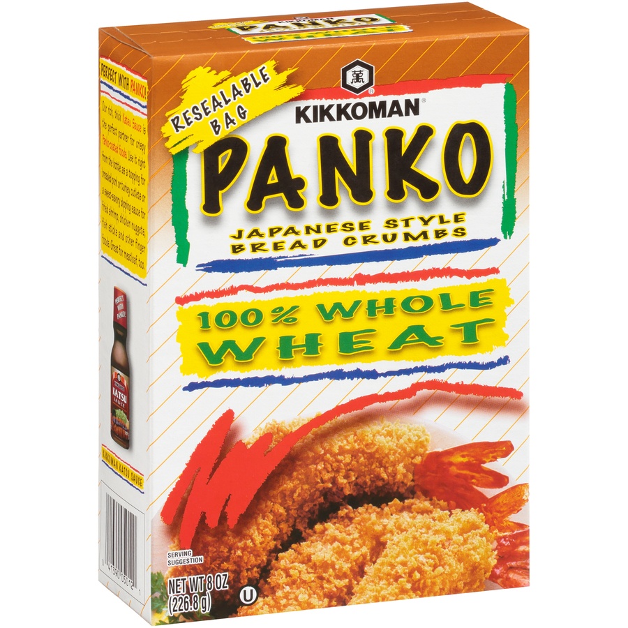  Kikkoman Panko Japanese Style Bread Crumbs, 8 Oz