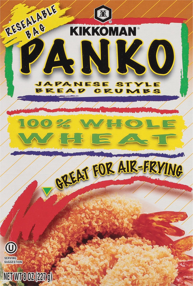 slide 2 of 14, Kikkoman 100% Whole Wheat Panko Japanese Style Bread Crumbs 8 oz, 8 oz