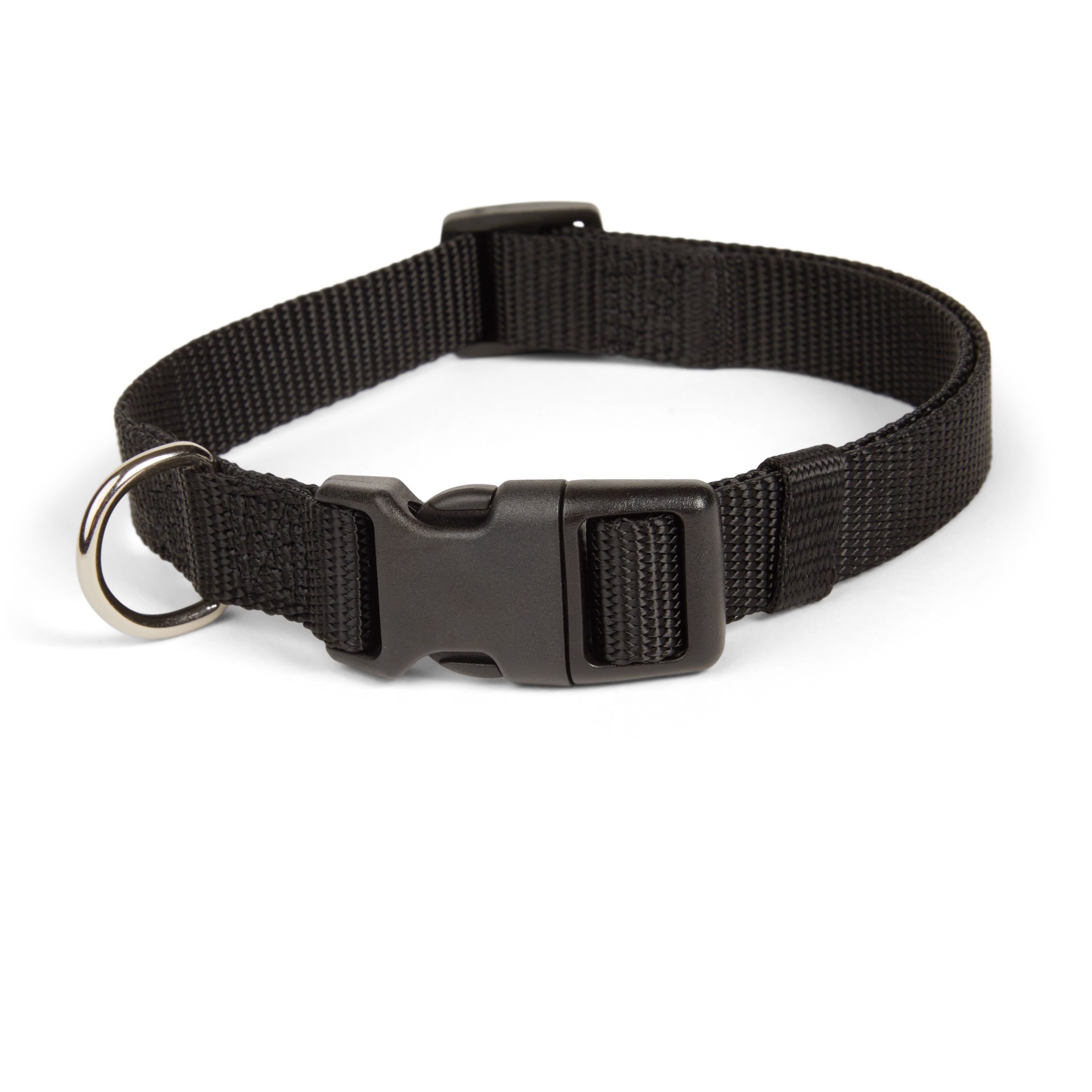 slide 1 of 1, YOULY Black Adjustable Dog Collar, Small, SM