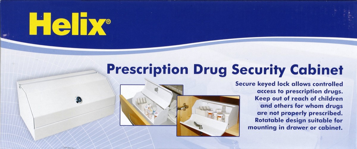 slide 2 of 5, Helix Prescription Drug Security Cabinet, 1 ct