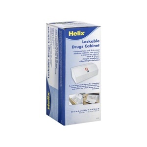 slide 1 of 1, Helix Prescription Drug Security Cabinet, 1 ct