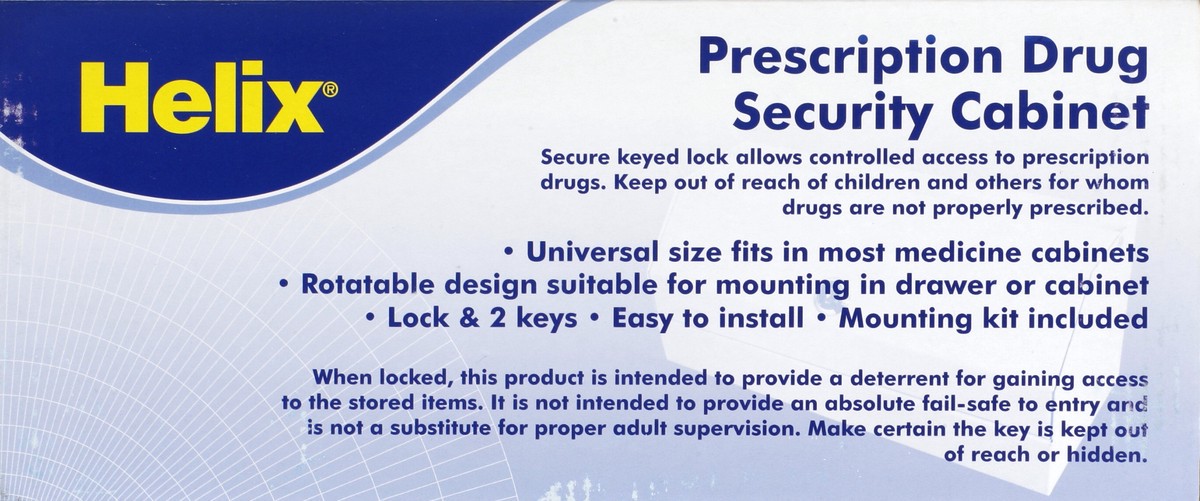 slide 5 of 5, Helix Prescription Drug Security Cabinet, 1 ct