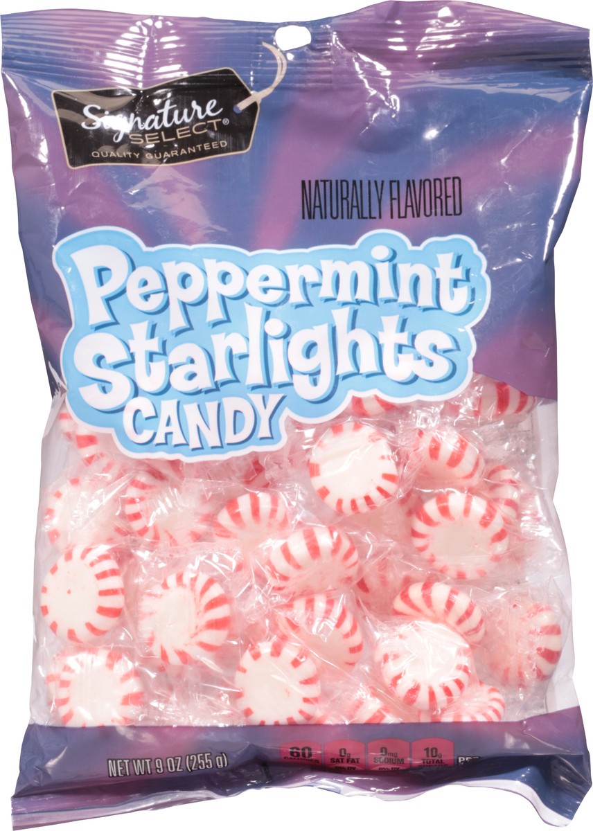 slide 6 of 9, Signature Select Peppermint Starlights Candy 9 oz, 9 oz