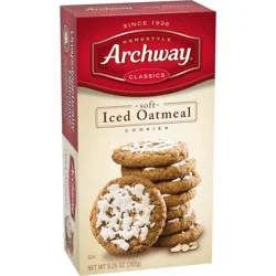 Archway Cookies Iced Oatmeal Soft Cookies