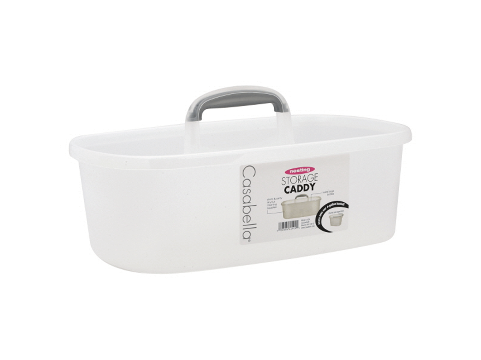 slide 1 of 1, Casabella Caddy Bucket with Handle, 4 gal