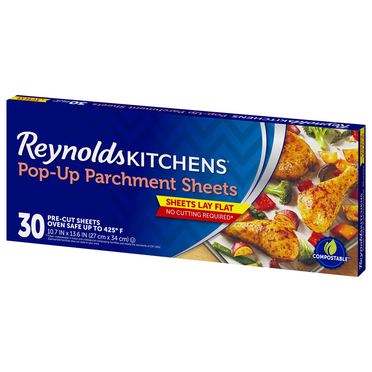 slide 5 of 9, Reynolds Kitchen Pop Up Parchment Sheets 30Ct, 30 ct