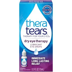TheraTears Lubricant Eye Drops Sterile Multi-Use Bottle 0.5 fl oz