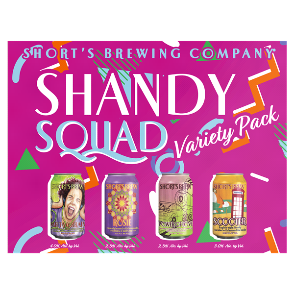 slide 1 of 1, Short's Brewing Company Short's Shandy Squad Variety Pack, 1 ct