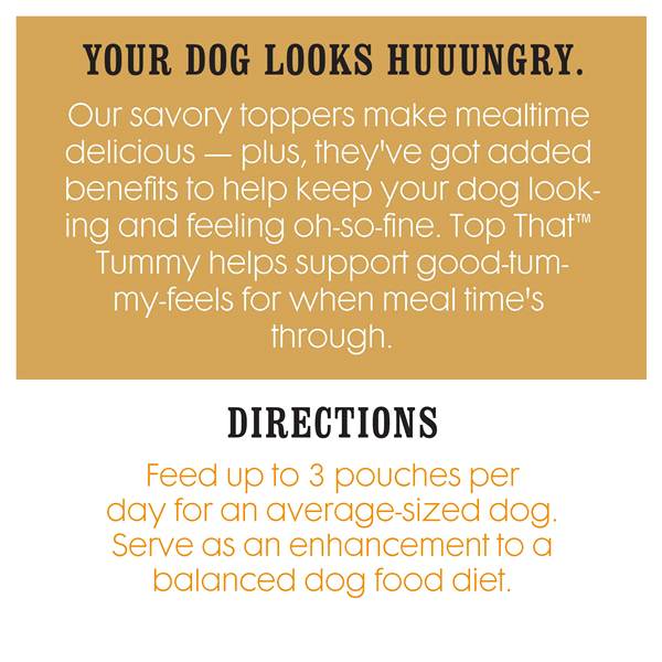 slide 20 of 29, I and Love and You Dog Meal Enhancer, Top That Tummy Chicken, 3 oz