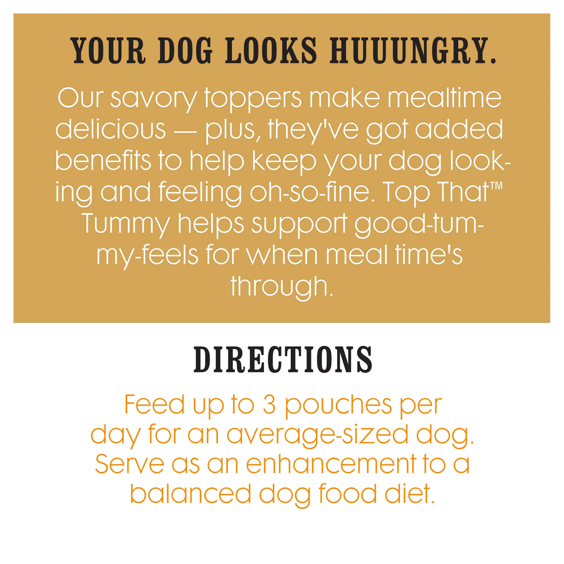slide 21 of 29, I and Love and You Dog Meal Enhancer, Top That Tummy Chicken, 3 oz