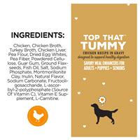slide 7 of 29, I and Love and You Dog Meal Enhancer, Top That Tummy Chicken, 3 oz