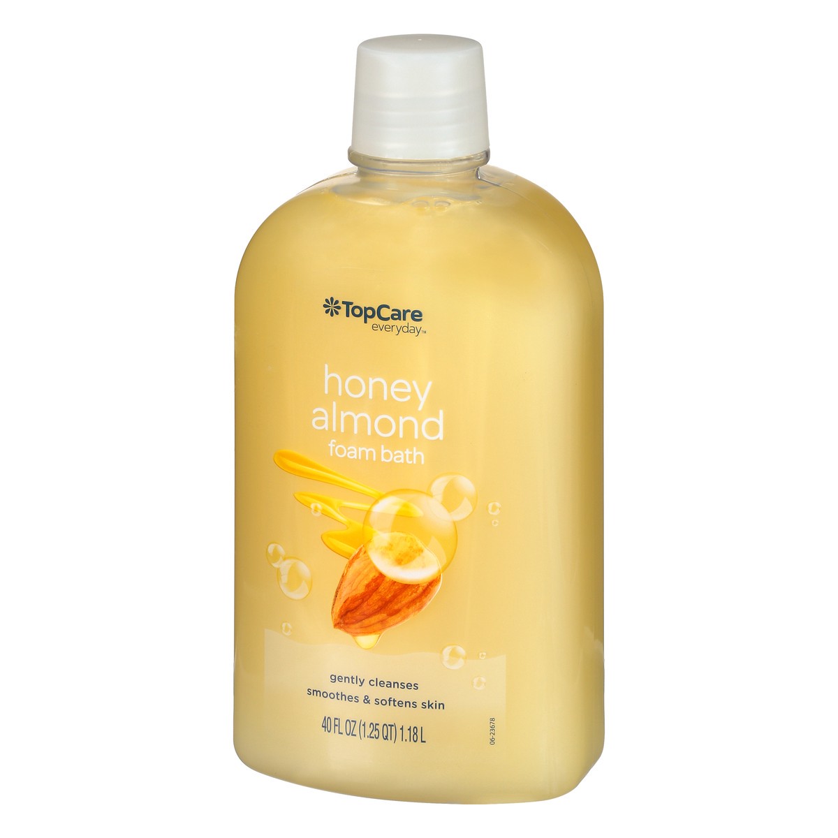 slide 4 of 9, Topcare Everyday Honey Almond Foam Bath 40 oz Bottle, 40 oz