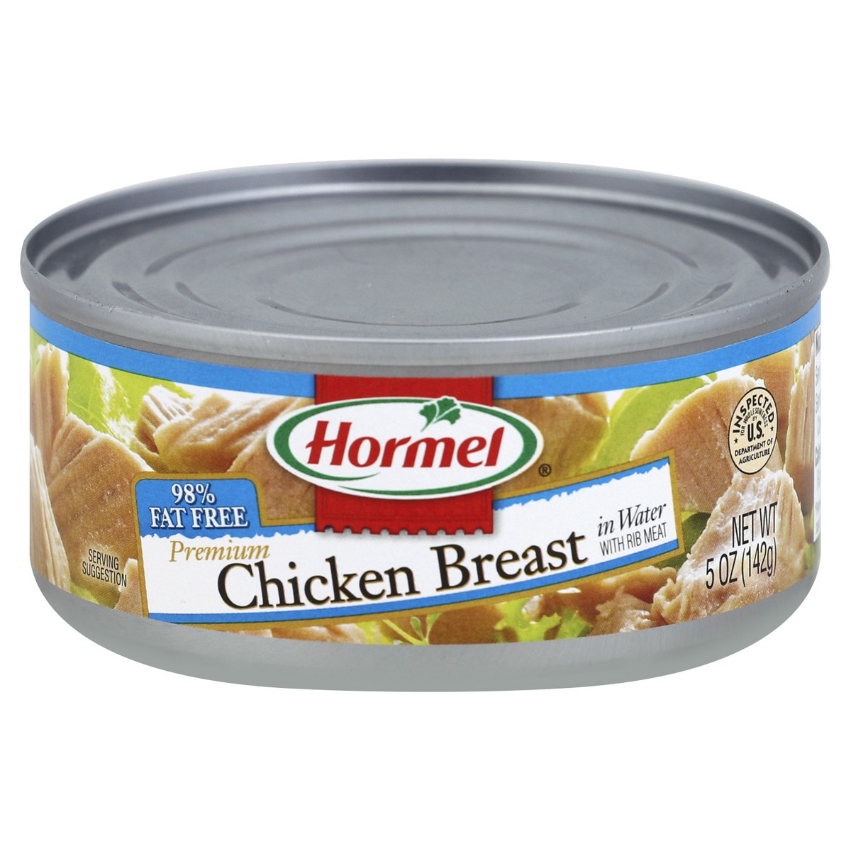 slide 4 of 7, Hormel Chicken Breast Premium In Water With Rib Meat, 5 oz