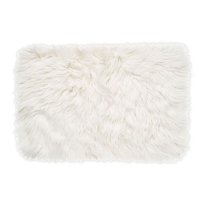 slide 1 of 6, SALT Arctic Faux Accent Rug - Ivory, 2 ft x 3 ft