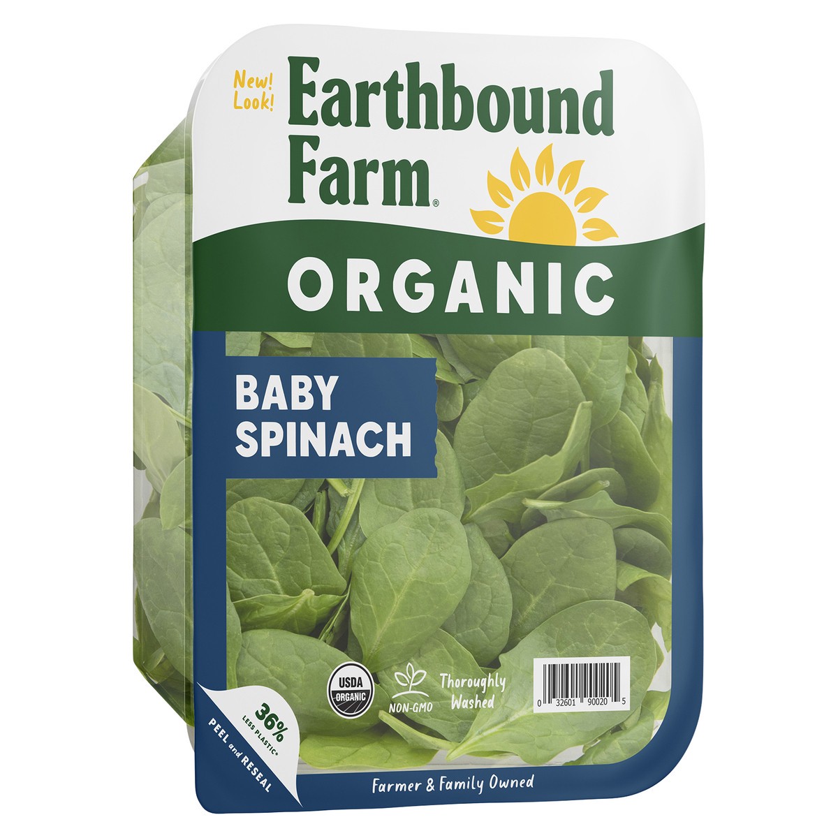 slide 1 of 1, Earthbound Farm Baby Spinach, 5 oz