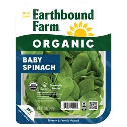 Earthbound Farm Baby Spinach