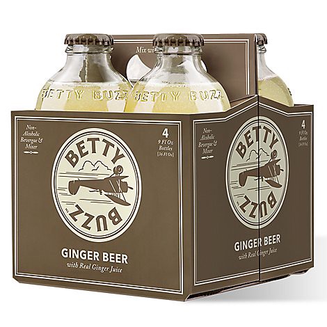 slide 1 of 1, Betty Buzz Ginger Beer Cocktail Mixer- 36 fl oz, 36 fl oz