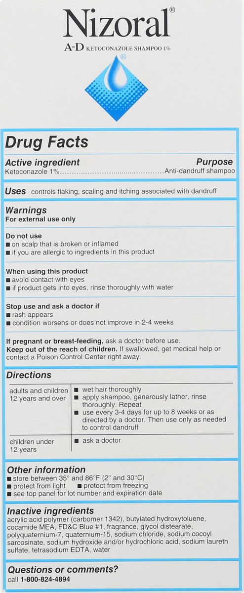 slide 5 of 8, Nizoral Anti Dandruff Ketoconazole Shampoo, 7 fl oz