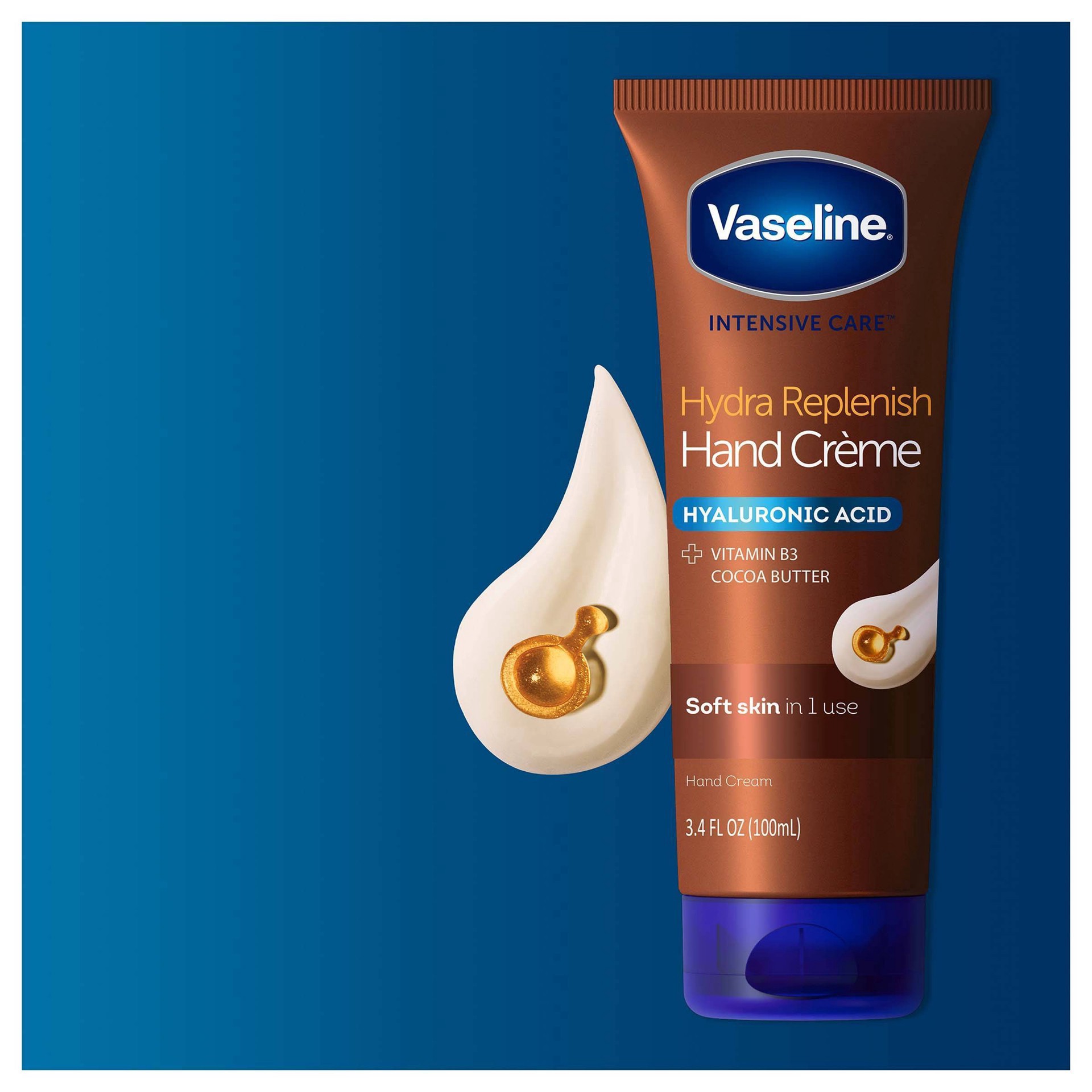 slide 6 of 9, Vaseline Intensive Care Hand Crème Hydra Replenish, 3.4 oz, 3.4 oz