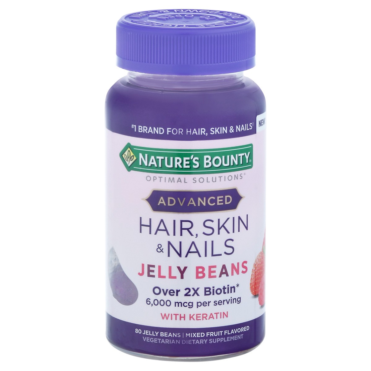 Nature's Bounty Optimal Solutions Advanced Hair, Skin & Nails Vitamins