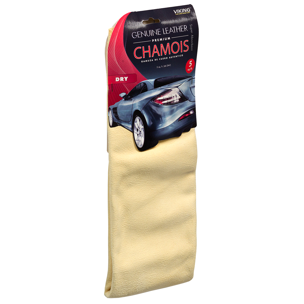 slide 3 of 4, Viking Genuine Leather Premium Chamois, 1 ct